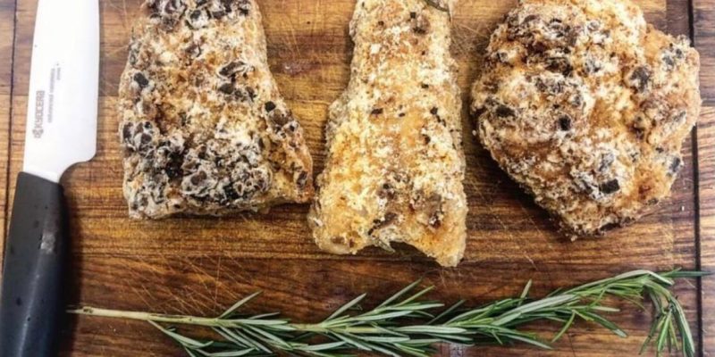 Congro Rosa Empanado