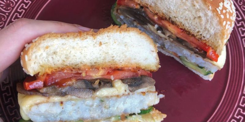 Hambúrguer de Tilápia