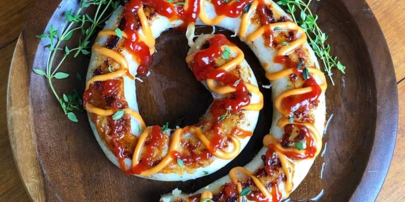 Linguiça de tilápia