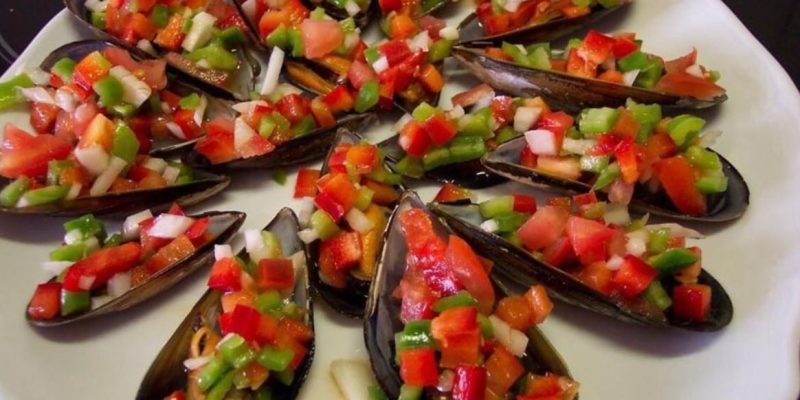 Mexilhão com Legumes