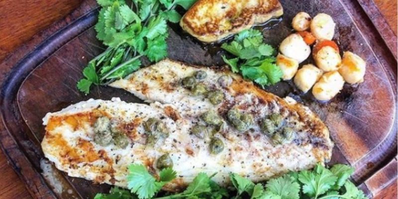 Robalo, vieiras e foie gras!