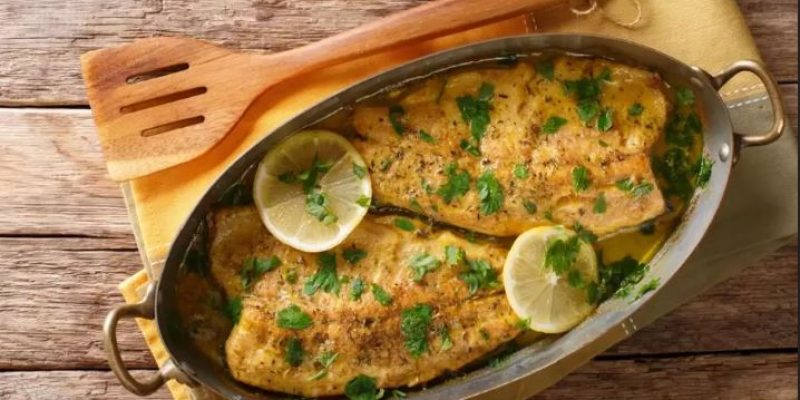 Truta com Ervas Frescas